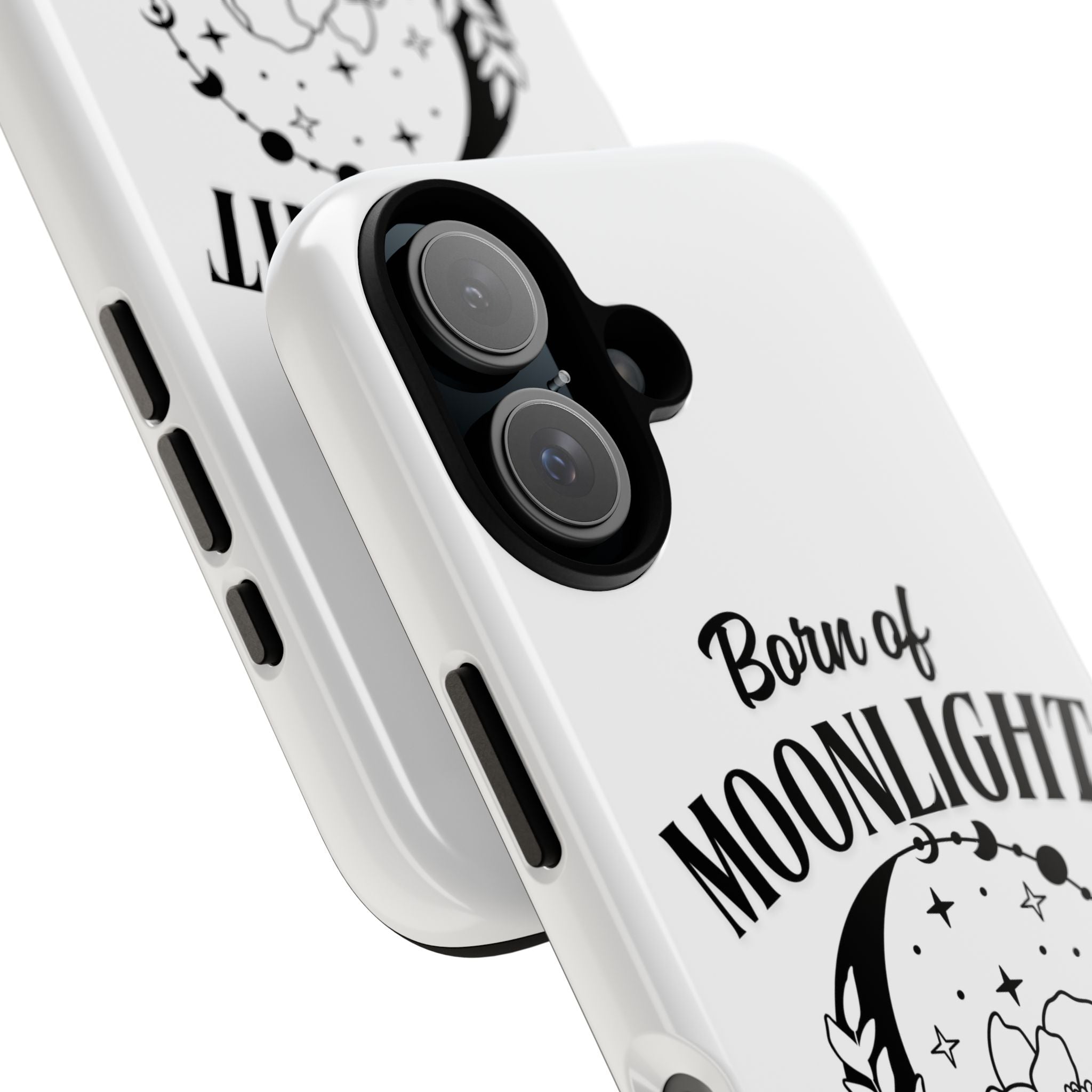 Born of Moonlight – Floral Moon Phone Case