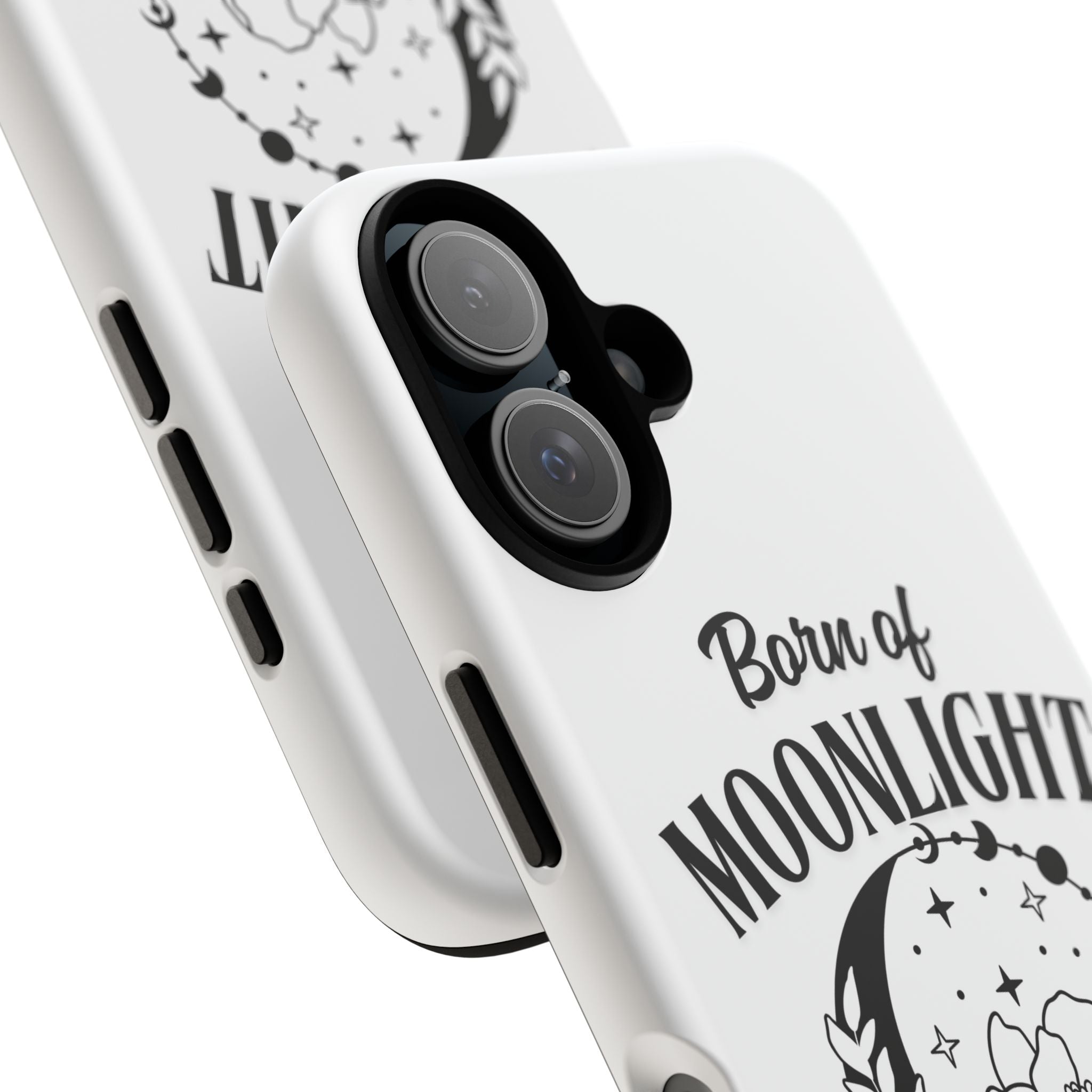 Born of Moonlight – Floral Moon Phone Case